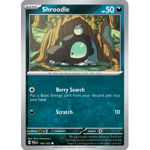 Shroodle 144/193 - Paldea Evolved Enkeltkort