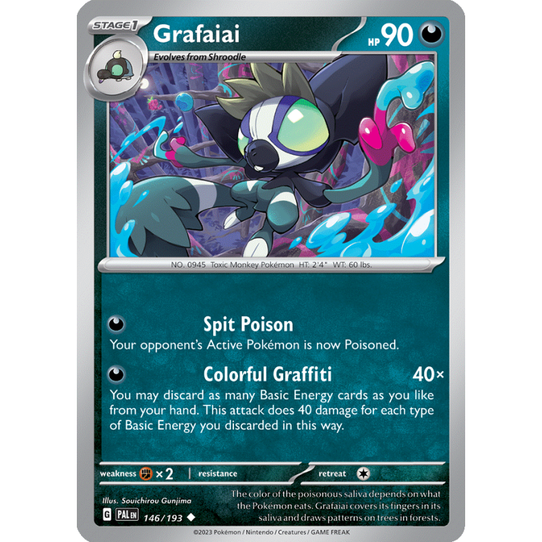 Grafaiai 146/193 - Paldea Evolved Enkeltkort