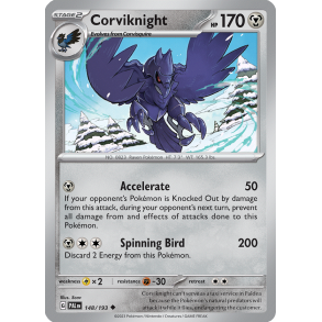 Corviknight 148/193 - Paldea Evolved Enkeltkort