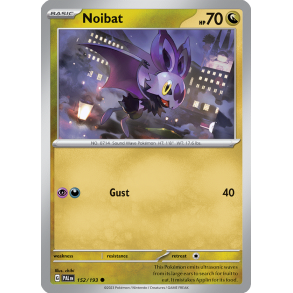 Noibat 152/193 - Paldea Evolved Enkeltkort