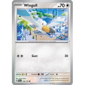 Wingull 158/193 - Paldea Evolved Enkeltkort