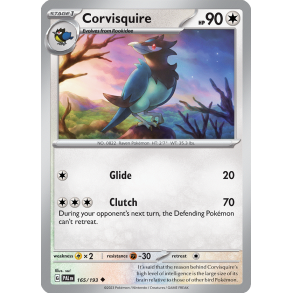 Corvisquire 165/193 - Paldea Evolved Enkeltkort