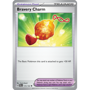 Bravery Charm 173/193 - Paldea Evolved Enkeltkort