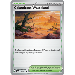 Calamitous Wasteland 175/193 - Paldea Evolved Enkeltkort