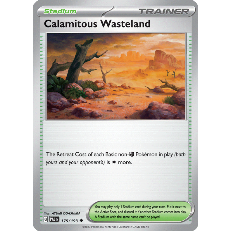 Calamitous Wasteland 175/193 - Paldea Evolved Enkeltkort