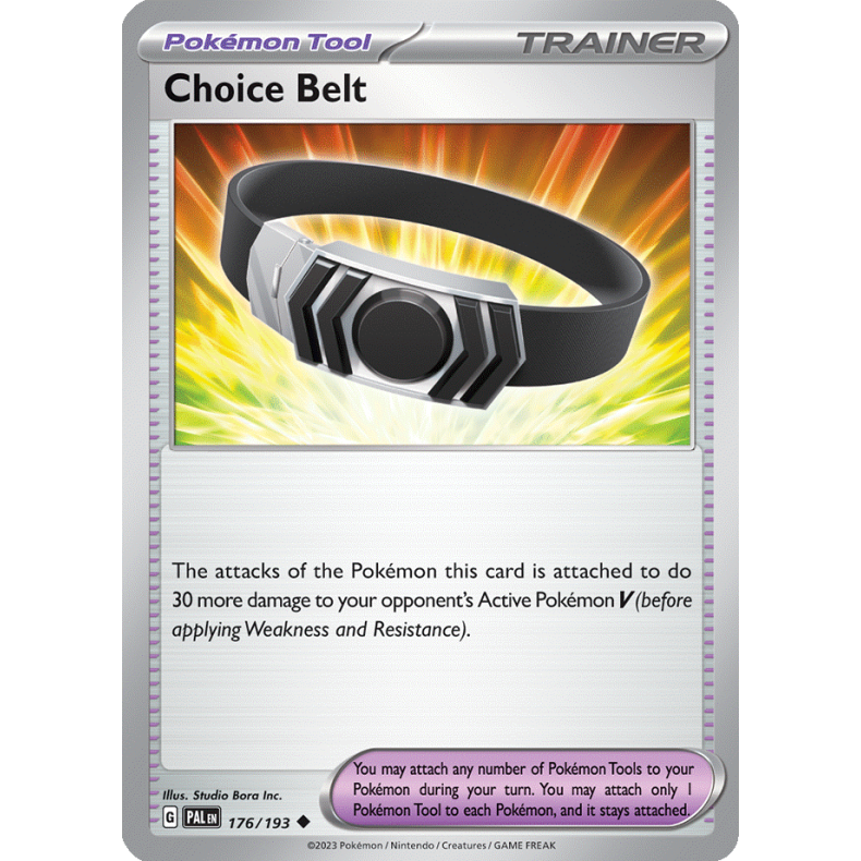 Choice Belt 176/193 - Paldea Evolved Enkeltkort