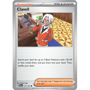 Clavell 177/193 - Paldea Evolved Enkeltkort