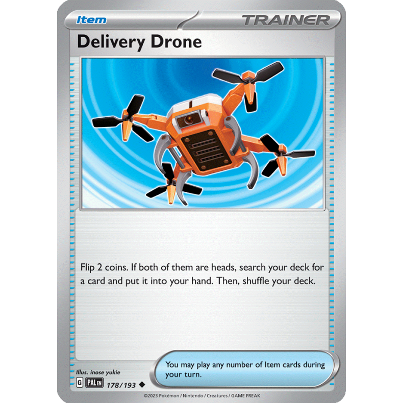 Delivery Drone 178/193 - Paldea Evolved Enkeltkort