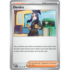 Dendra 179/193 - Paldea Evolved Enkeltkort