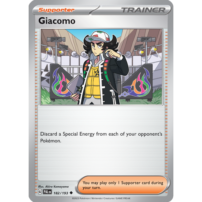 Giacomo 182/193 - Paldea Evolved Enkeltkort