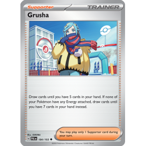 Grusha 184/193 - Paldea Evolved Enkeltkort