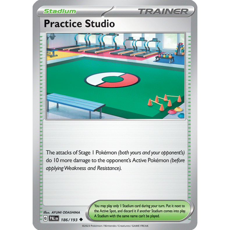 Practice Studio 186/193 - Paldea Evolved Enkeltkort