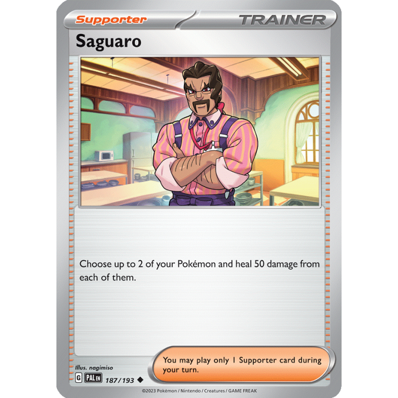 Saguaro 187/193 - Paldea Evolved Enkeltkort