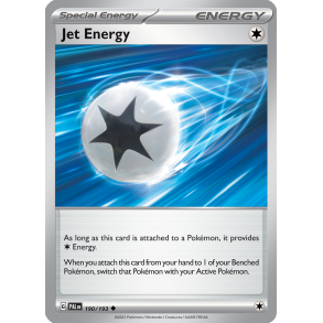 Jet Energy 190/193 - Paldea Evolved Enkeltkort