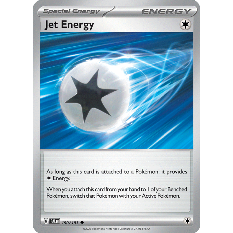 Jet Energy 190/193 - Paldea Evolved Enkeltkort