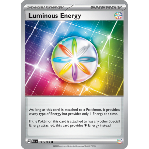 Luminous Energy 191/193 - Paldea Evolved Enkeltkort