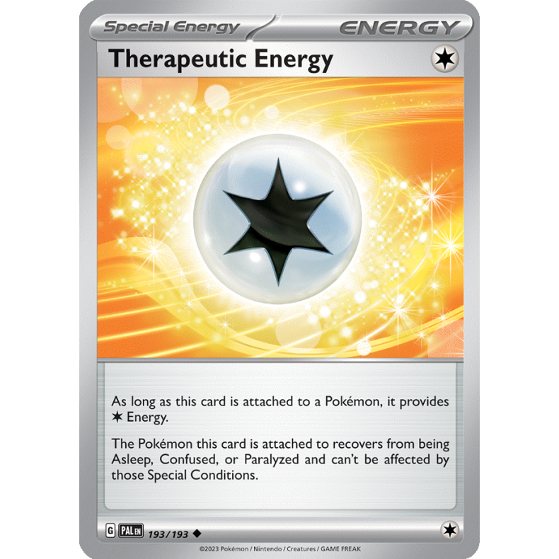 Therapeutic Energy 193/193 - Paldea Evolved Enkeltkort