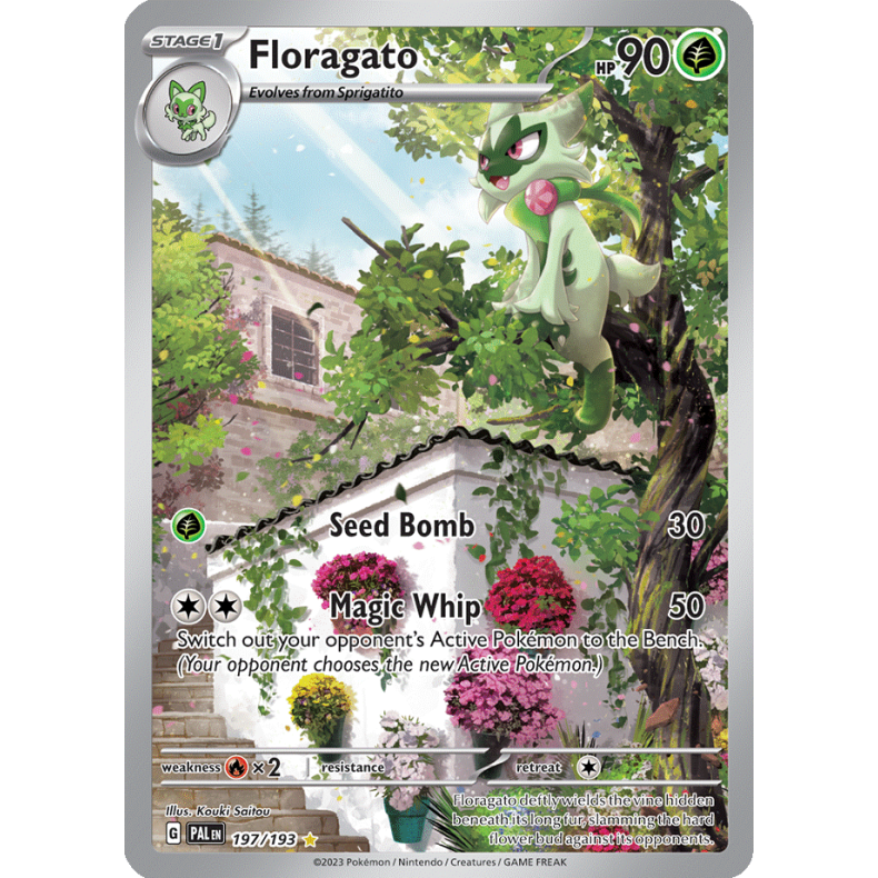 Floragato 197/193 - Paldea Evolved Enkeltkort