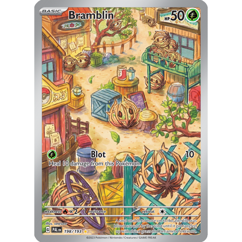 Bramblin 198/193 - Paldea Evolved Enkeltkort