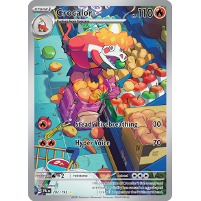 Crocalor 202/193 - Paldea Evolved Enkeltkort