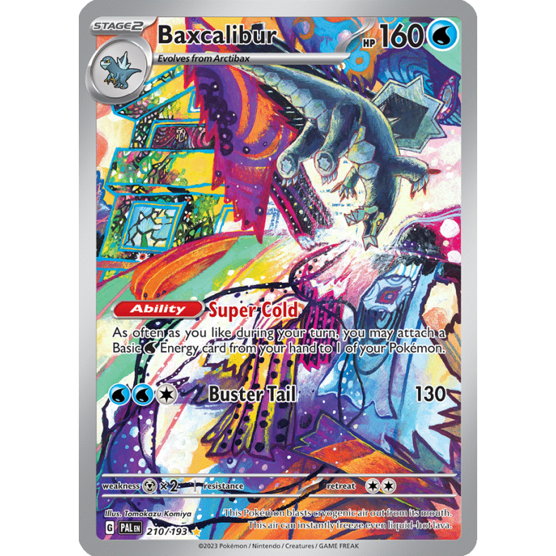 Baxcalibur 210/193 - Paldea Evolved Enkeltkort