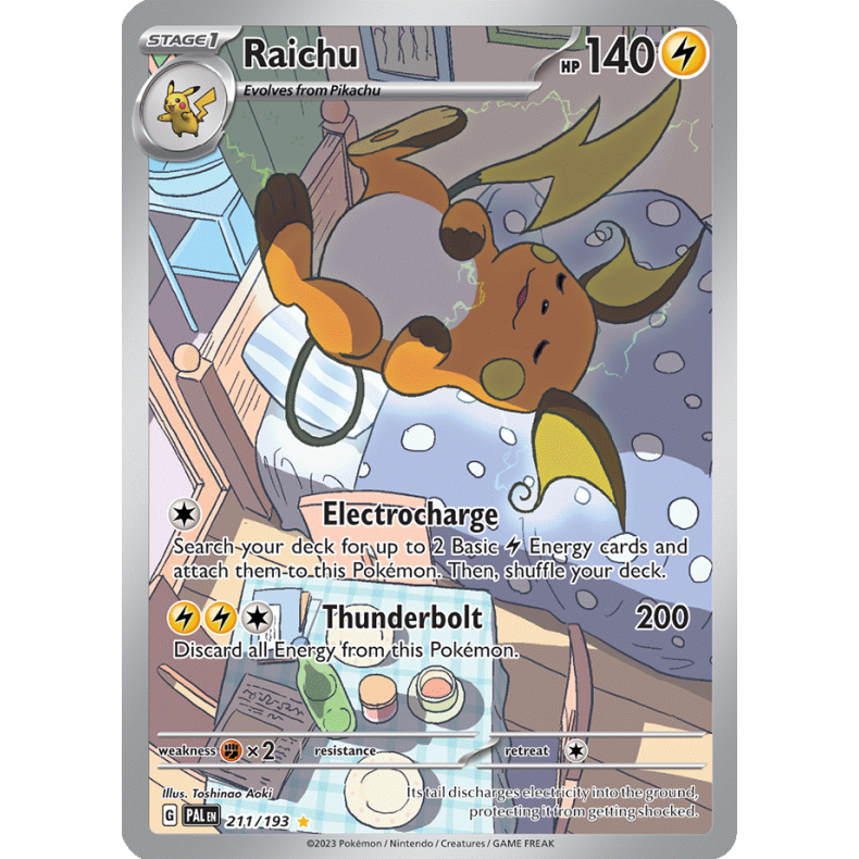 Raichu 211/193 - Paldea Evolved Enkeltkort