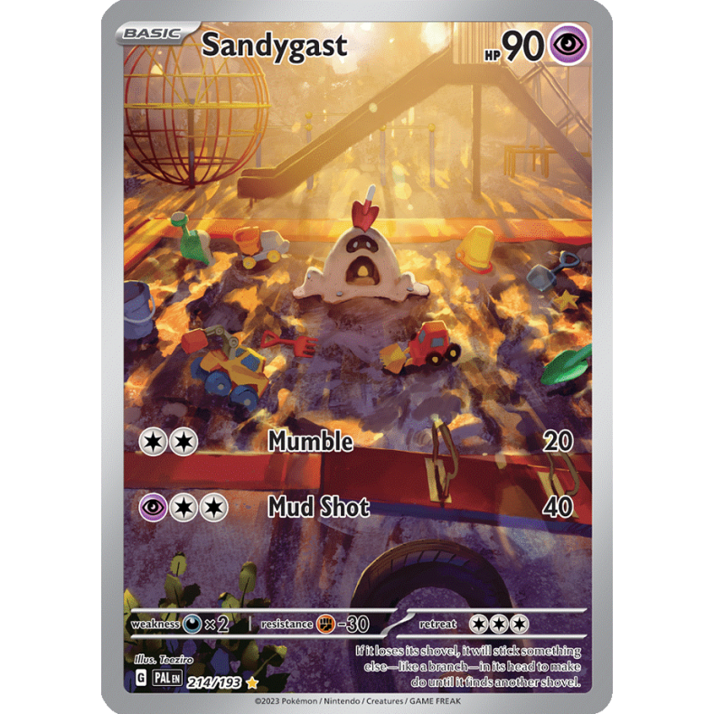Sandygast 214/193 - Paldea Evolved Enkeltkort