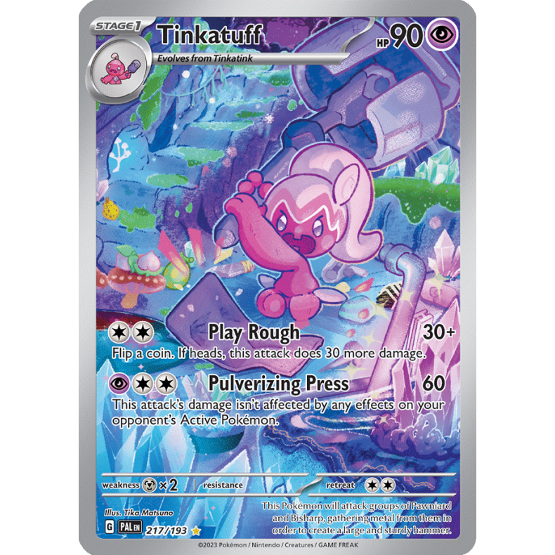Tinkatuff 217/193 - Paldea Evolved Enkeltkort
