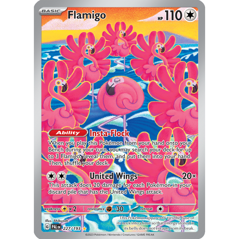 Flamigo 227/193 - Paldea Evolved Enkeltkort
