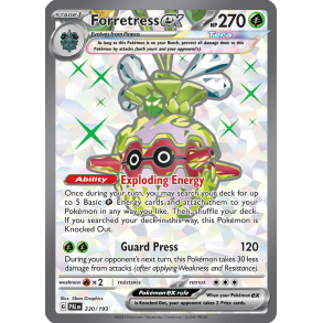 Forretress ex 230/193 - Paldea Evolved Enkeltkort