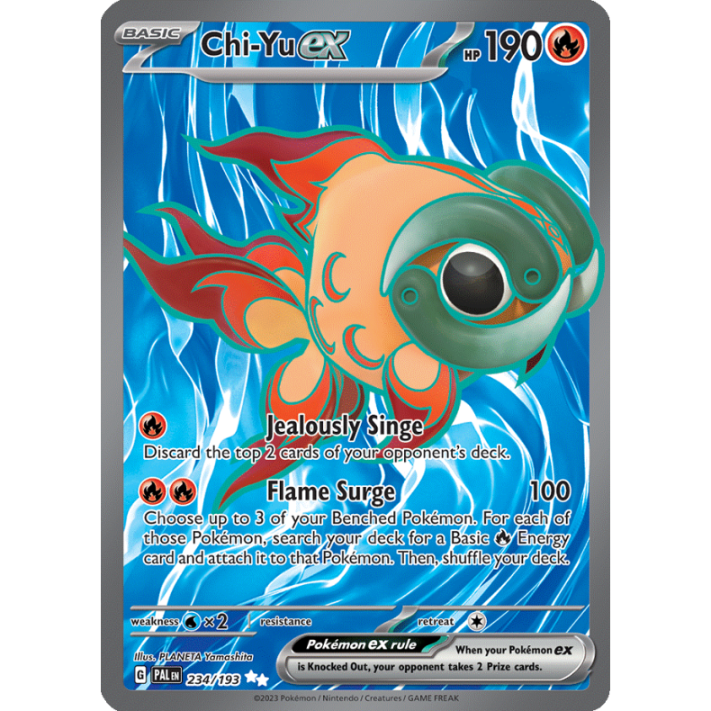 Chi-Yu ex 234/193 - Paldea Evolved Enkeltkort