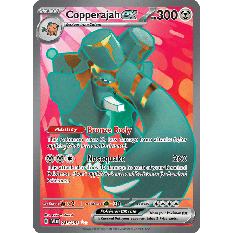 Copperajah ex 245/193 - Paldea Evolved Enkeltkort