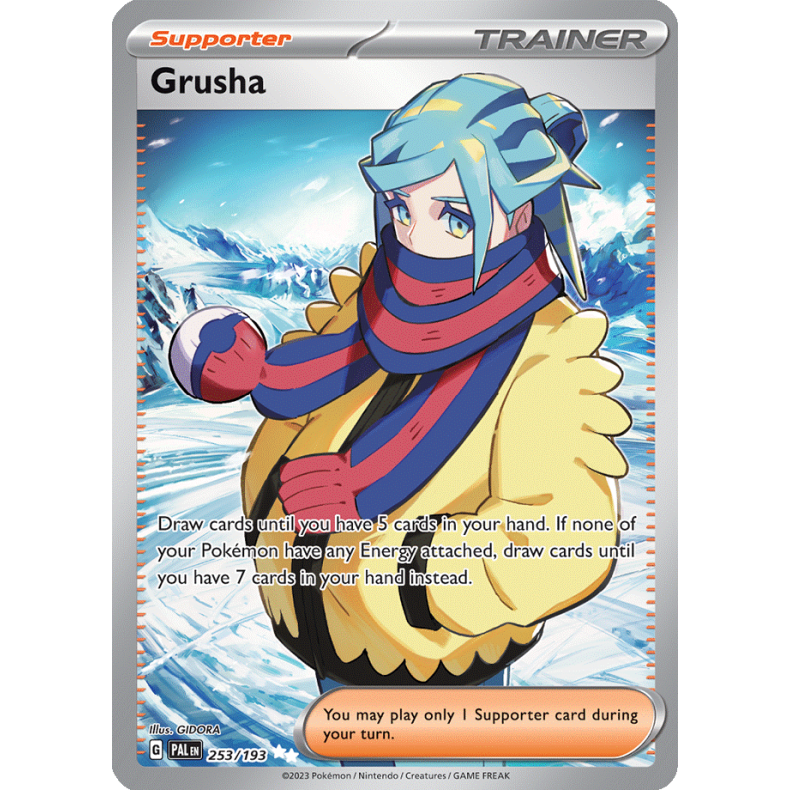 Grusha 253/193 - Paldea Evolved Enkeltkort