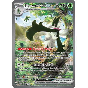 Meowscarada ex 256/193 - Paldea Evolved Enkeltkort