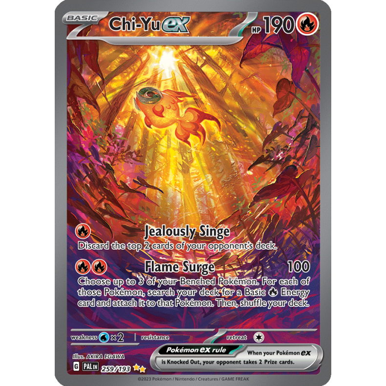 Chi-Yu ex 259/193 - Paldea Evolved Enkeltkort