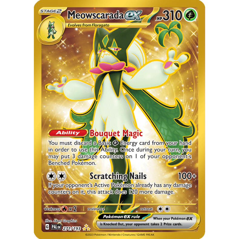 Meowscarada ex 271/193 - Paldea Evolved Enkeltkort