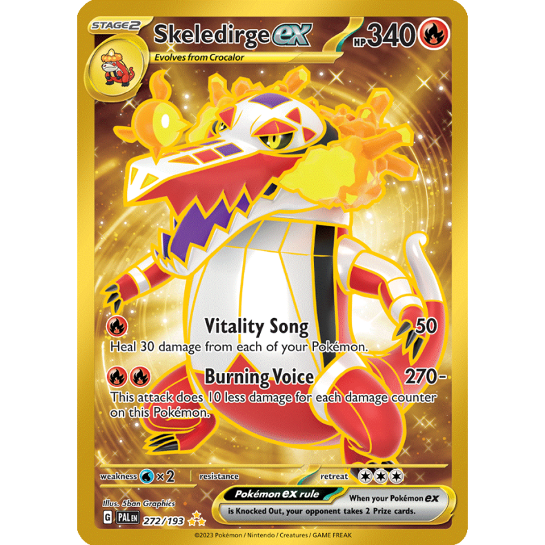 Skeledirge ex 272/193 - Paldea Evolved Enkeltkort
