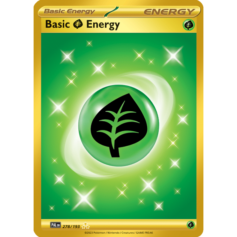 Basic Grass Energy 278/193 - Paldea Evolved Enkeltkort