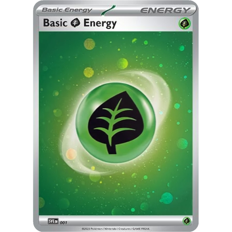 Basic Grass Energy SVE 001/008 (Cosmos Holo) - 151 Enkeltkort