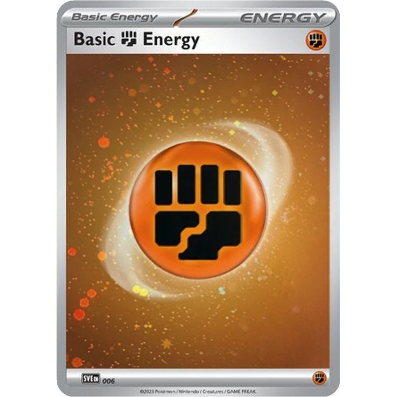 Basic Fighting Energy SVE 006/008 (Cosmos Holo) - 151 Enkeltkort