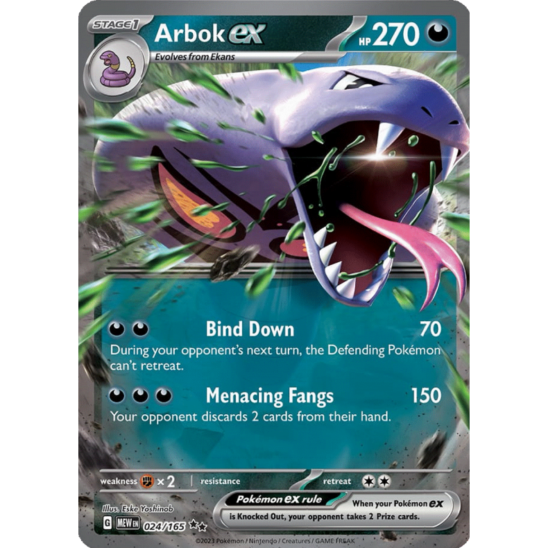 Arbok ex 024/165 - 151 Enkeltkort