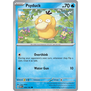 Psyduck 054/165 - 151 Enkeltkort