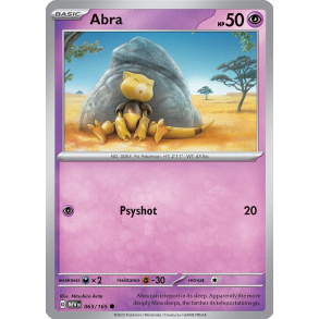 Abra 063/165 - 151 Enkeltkort