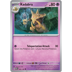 Kadabra 064/165 - 151 Enkeltkort