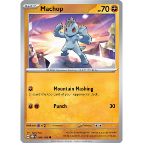Machop 066/165 - 151 Enkeltkort