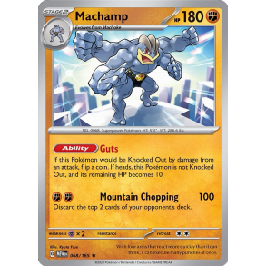 Machamp 068/165 - 151 Enkeltkort