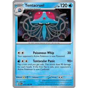 Tentacruel 073/165 - 151 Enkeltkort