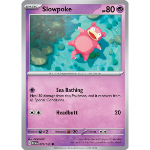 Slowpoke 079/165 - 151 Enkeltkort