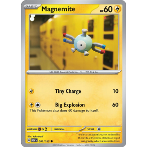 Magnemite 081/165 - 151 Enkeltkort