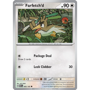 Farfetchd 083/165 - 151 Enkeltkort